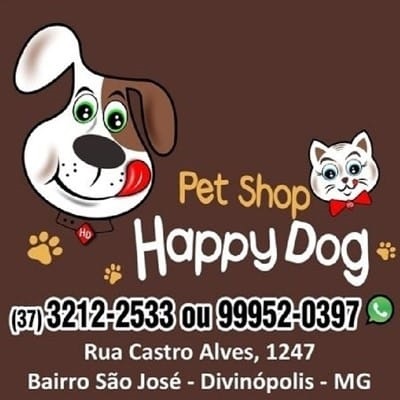 happy dog logo