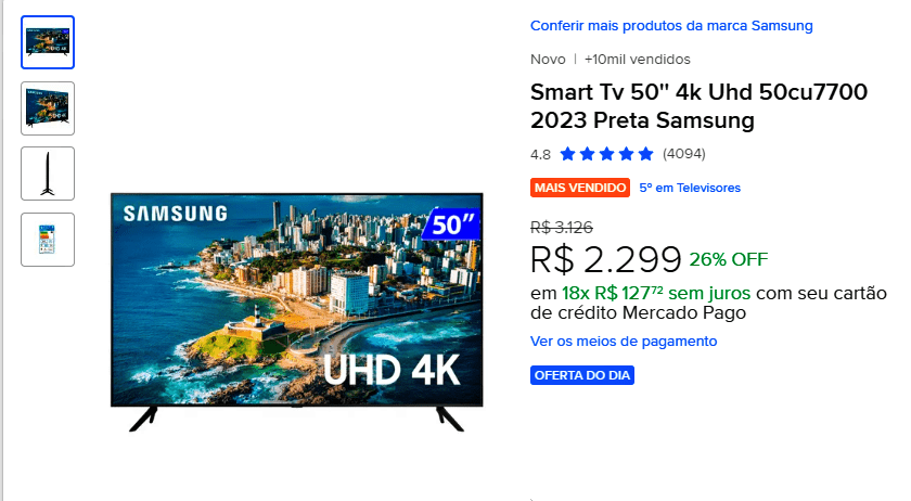 OFERTA DO DIA TV 1