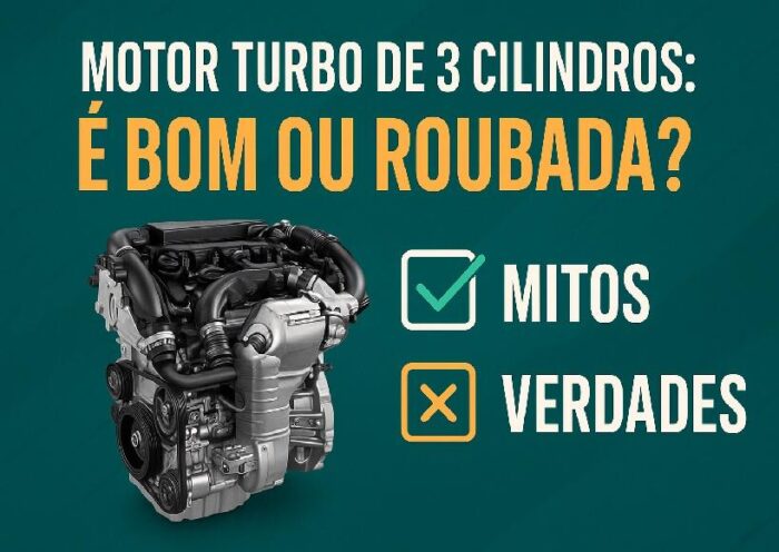 Motor Turbo de 3 Cilindros