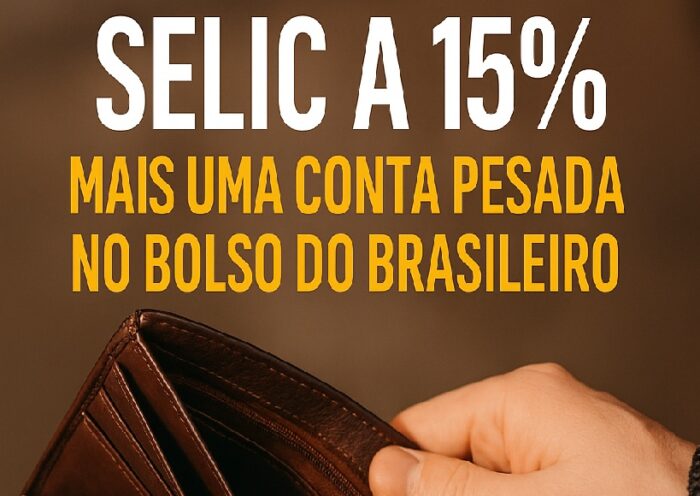 Selic a 15%