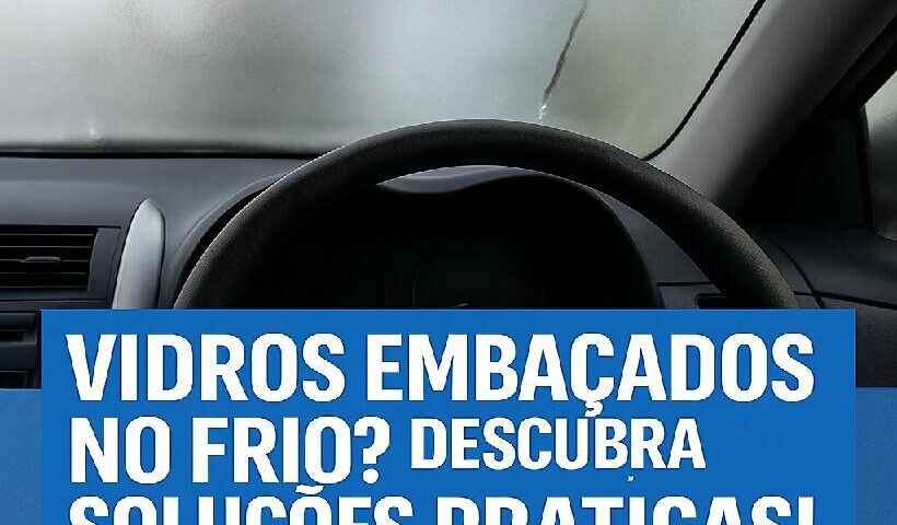 vidros embaçados