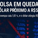 Bolsa despenca