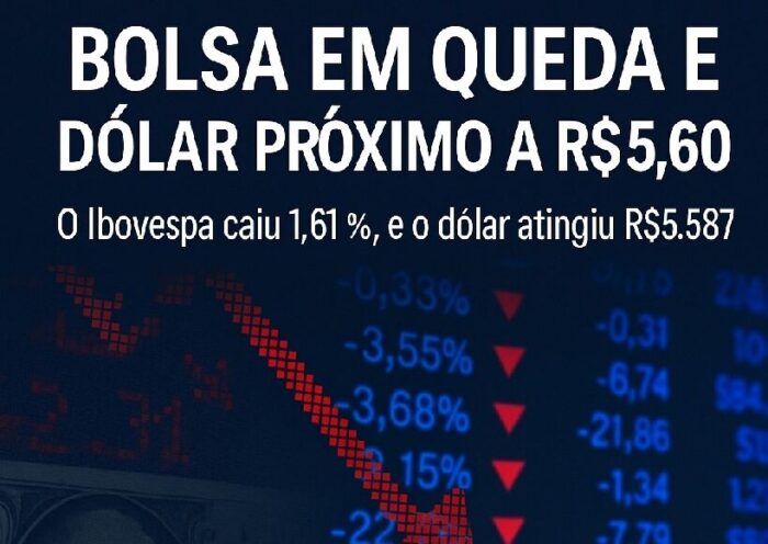 Bolsa despenca
