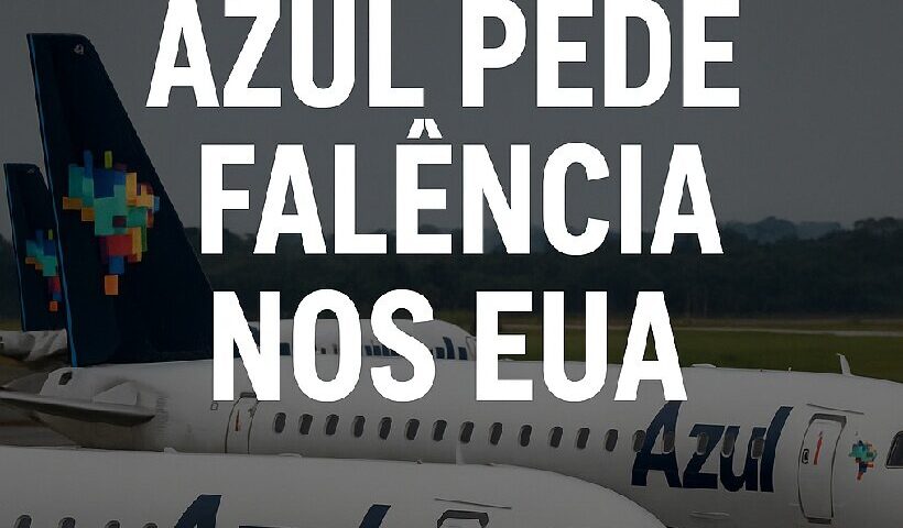 Azul pede falência