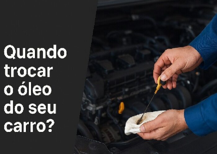 trocar o óleo