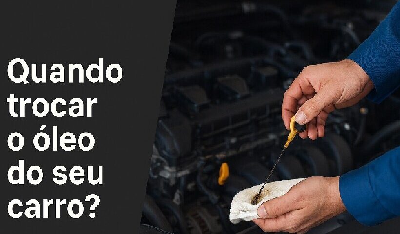 trocar o óleo