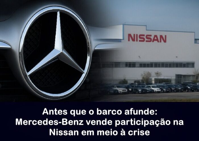 Mercedes-Benz vende participação na Nissan
