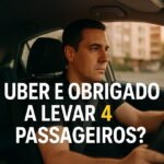 Uber é obrigado a levar 4 passageiros