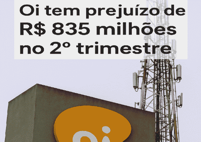 Oi tem prejuízo