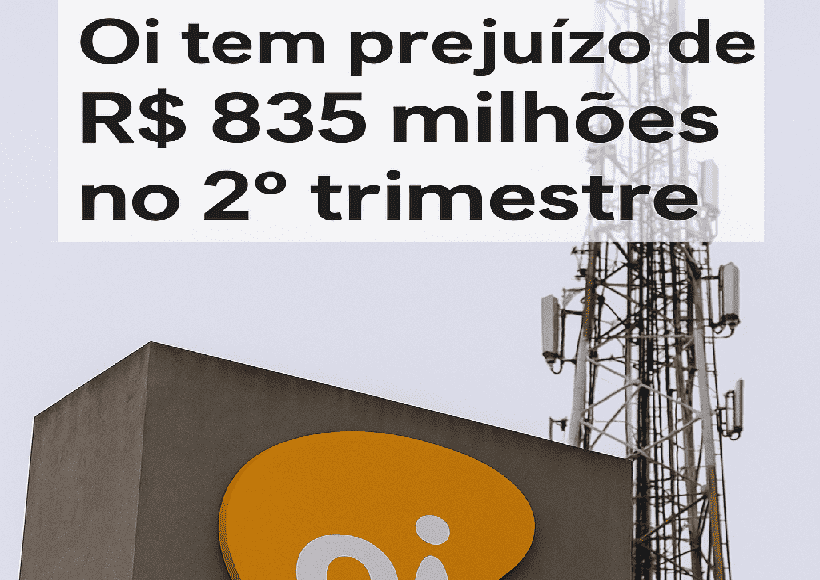 Oi tem prejuízo