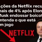 Ações da Netflix recuam