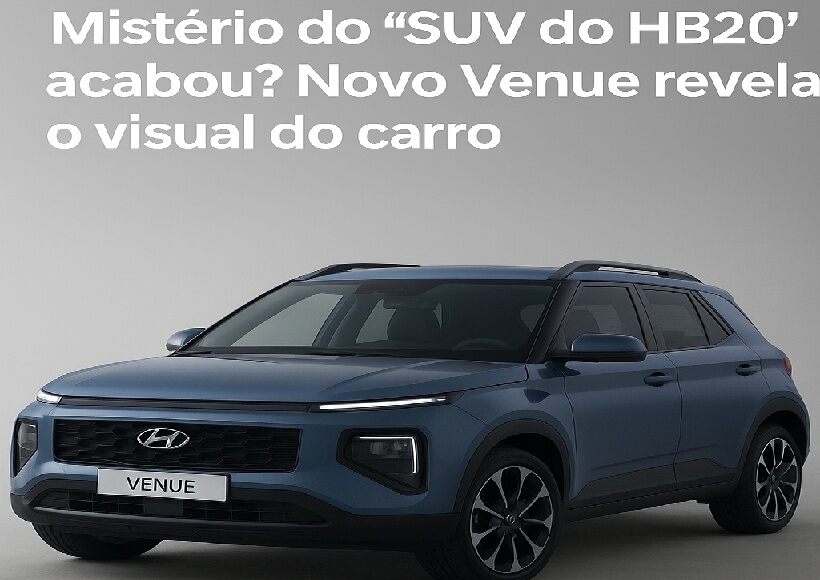Mistério do “SUV do HB20” acabou? Novo Hyundai Venue 2026 revela visual e tecnologia de primeiro nível 53 SUV do HB20