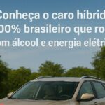 carro híbrido plug-in flex