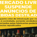 Mercado Livre suspende anúncios de bebidas