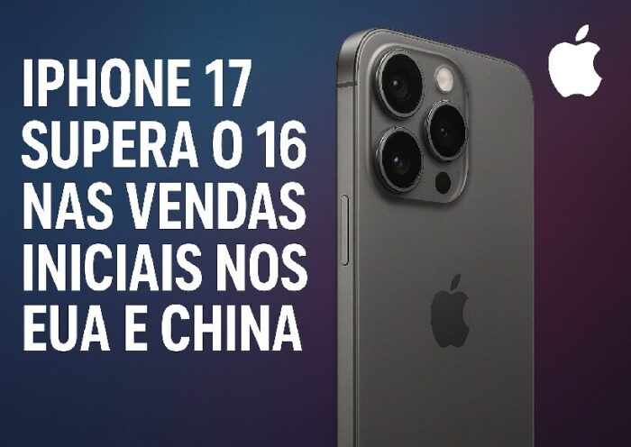 iPhone 17 supera o iPhone 16