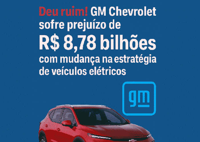 GM Chevrolet sofre prejuízo