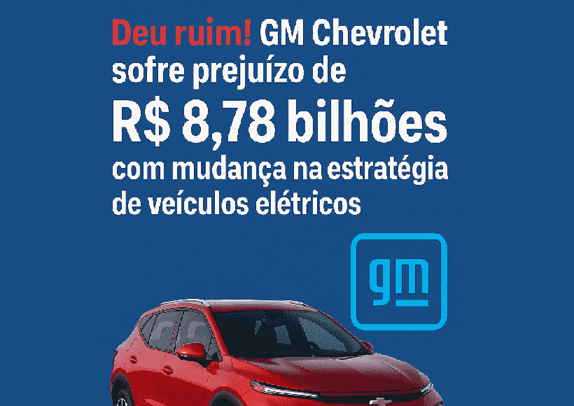GM Chevrolet sofre prejuízo