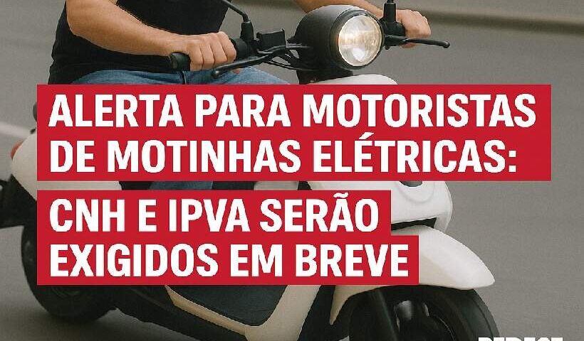 motinhas elétricas: CNH