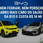 carro mais caro do Salão é da BYD