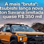 Mitsubishi lança Triton Savana