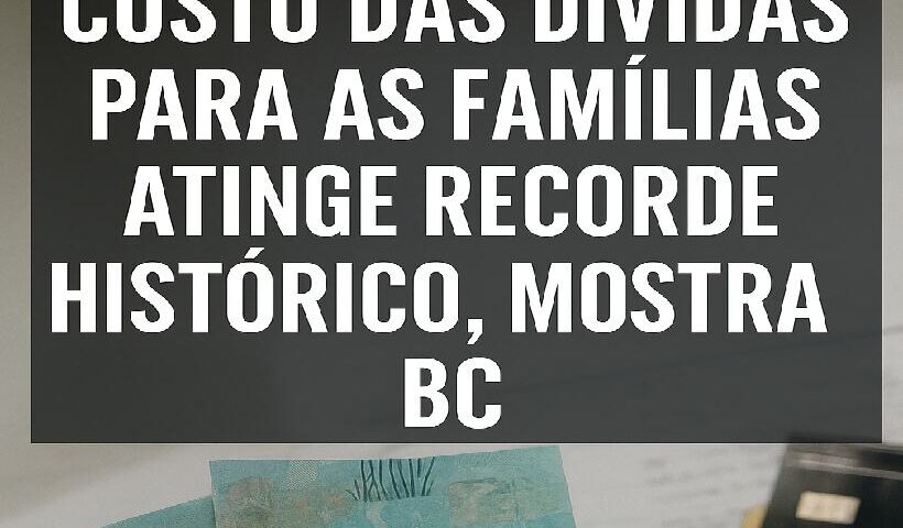juros sufocam famílias