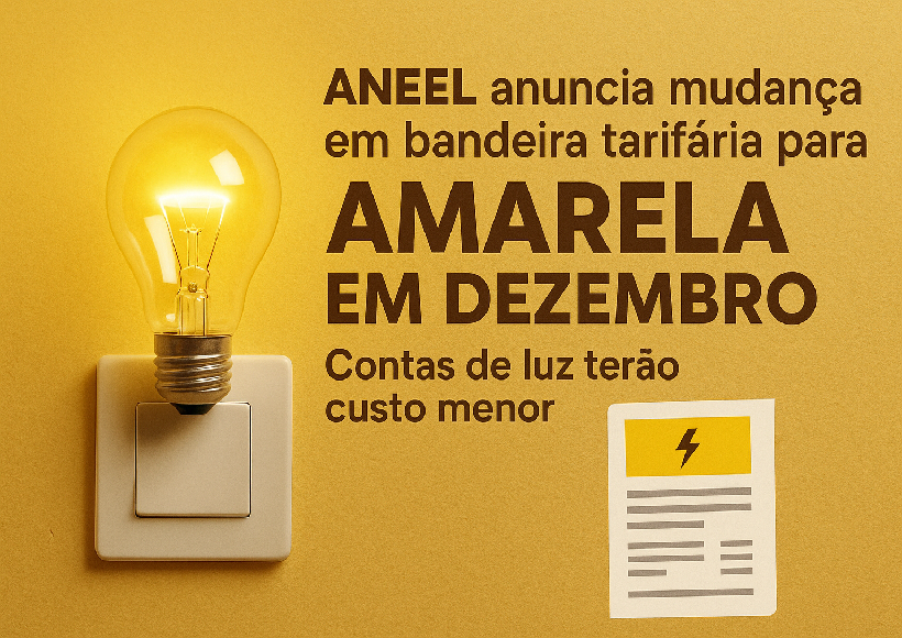Aneel muda bandeira tarifária