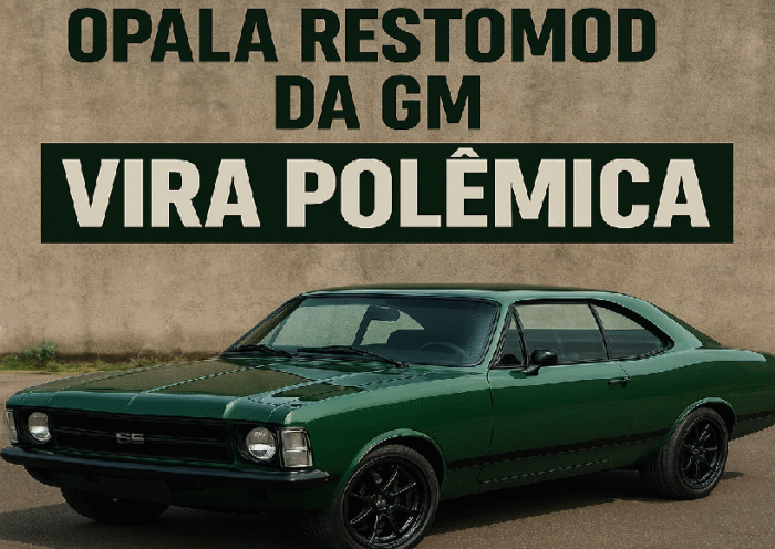 Opala SS Restomod da GM