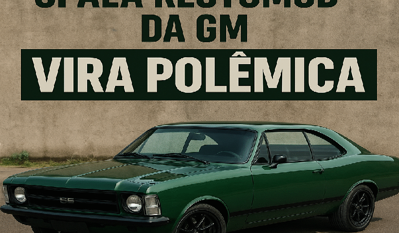 Opala SS Restomod da GM