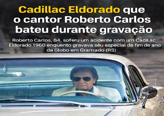 Cadillac Eldorado que Roberto Carlos dirigia