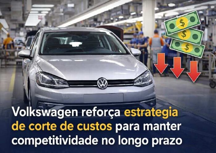 Volkswagen reforça estratégia de corte