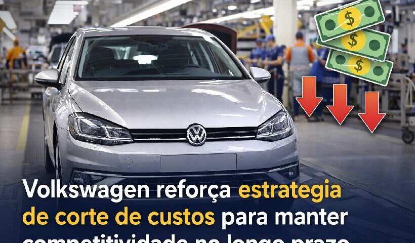 Volkswagen reforça estratégia de corte