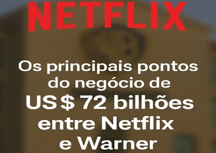 Netflix compra parte da Warner