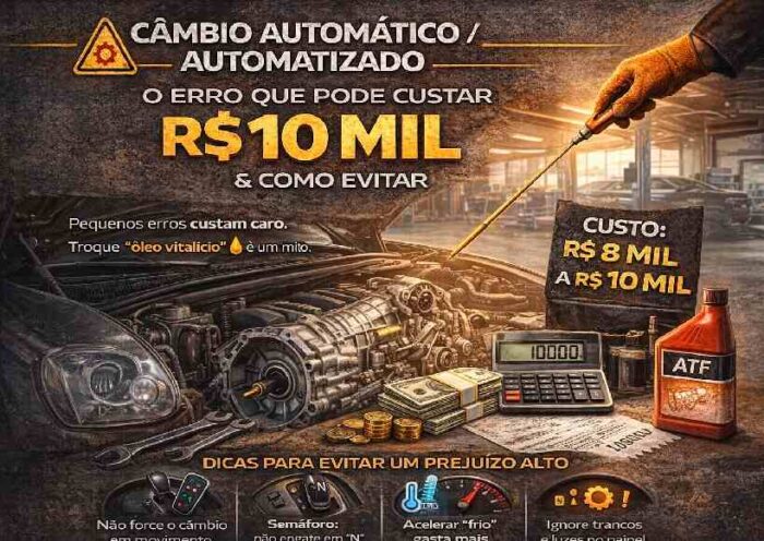 Câmbio automático e automatizado