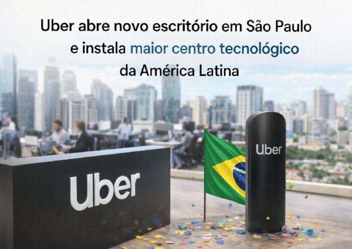 Uber abre novo escritório