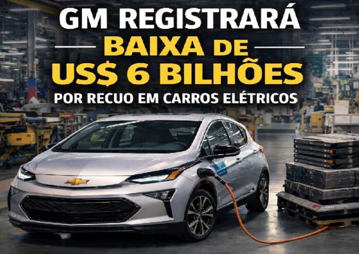 GM registrará baixa contábil