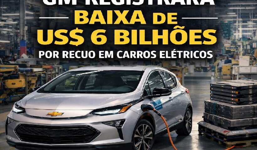 GM registrará baixa contábil