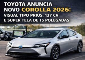 Toyota anuncia novo Corolla 2026