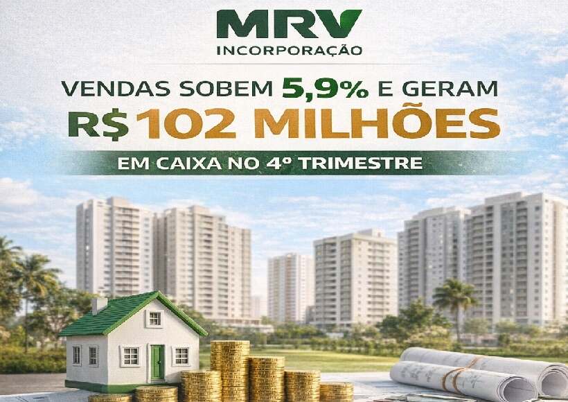 MRV Incorporação registra alta de 5,9%