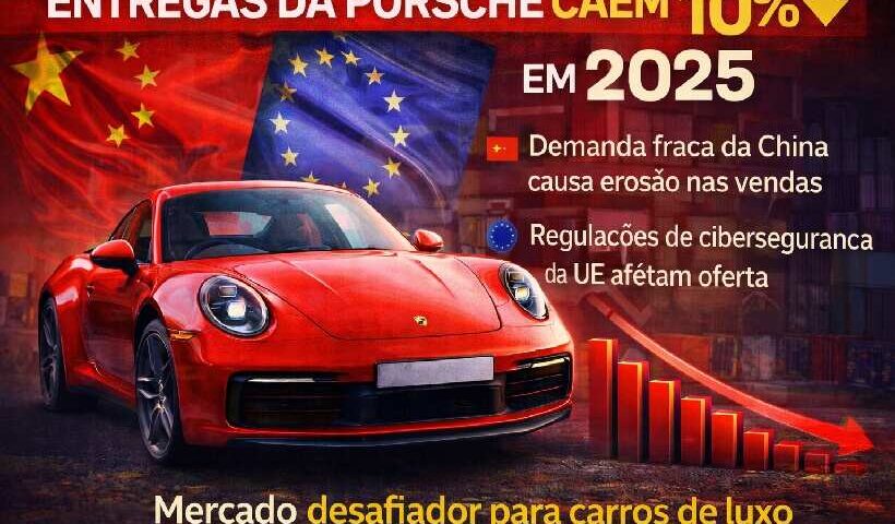 Entregas da Porsche em 2025