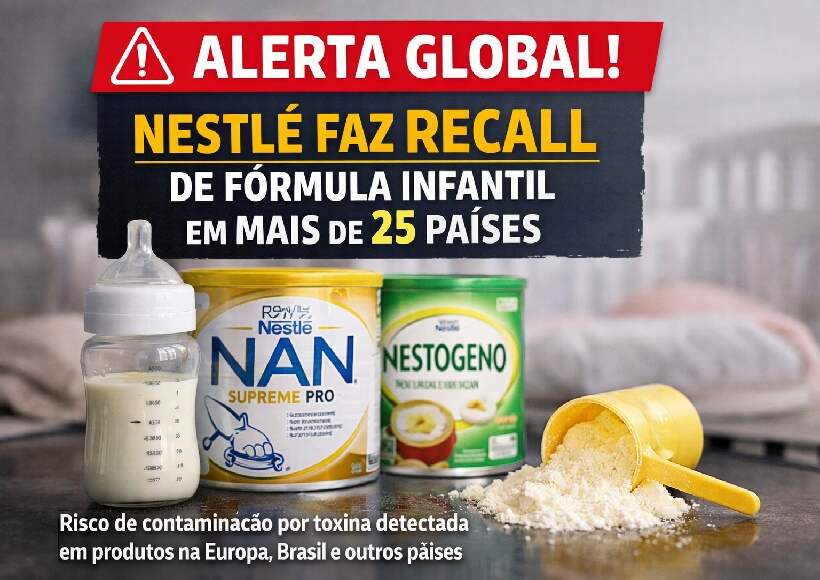 Recall global da Nestlé