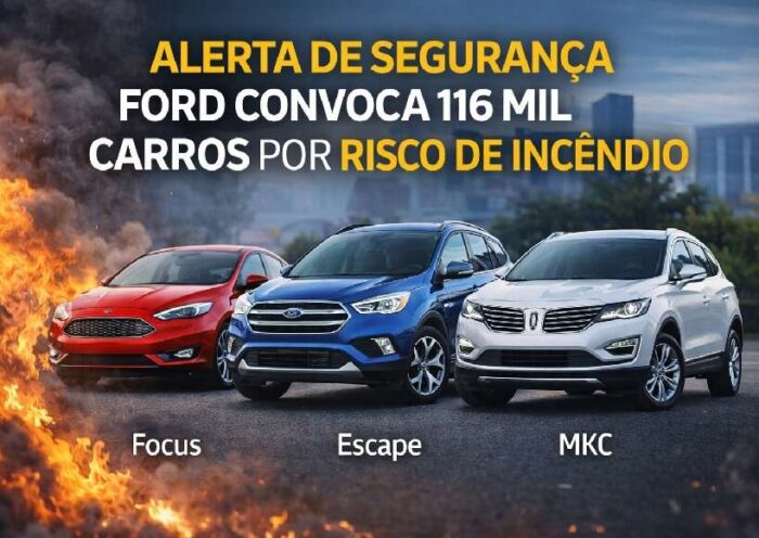 Ford convoca 116 mil veículos
