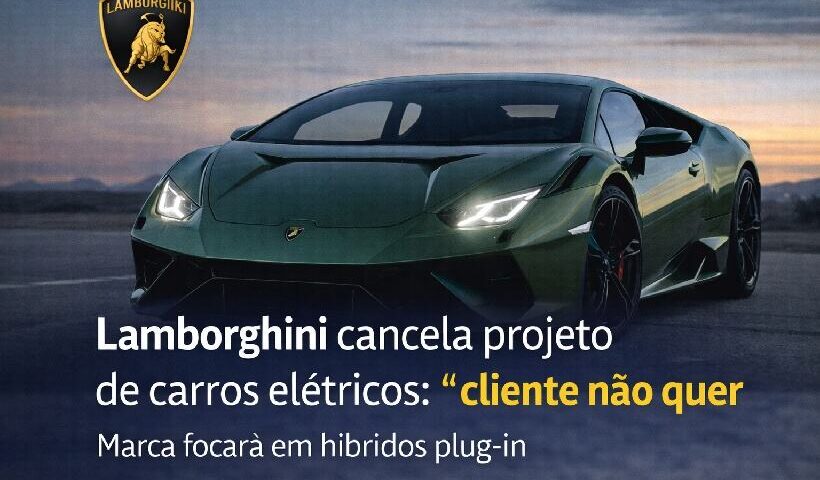 Lamborghini cancela projeto