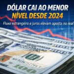 Dólar cai ao menor nível