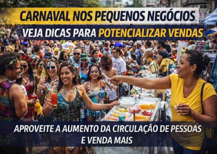 Carnaval nos pequenos negócios