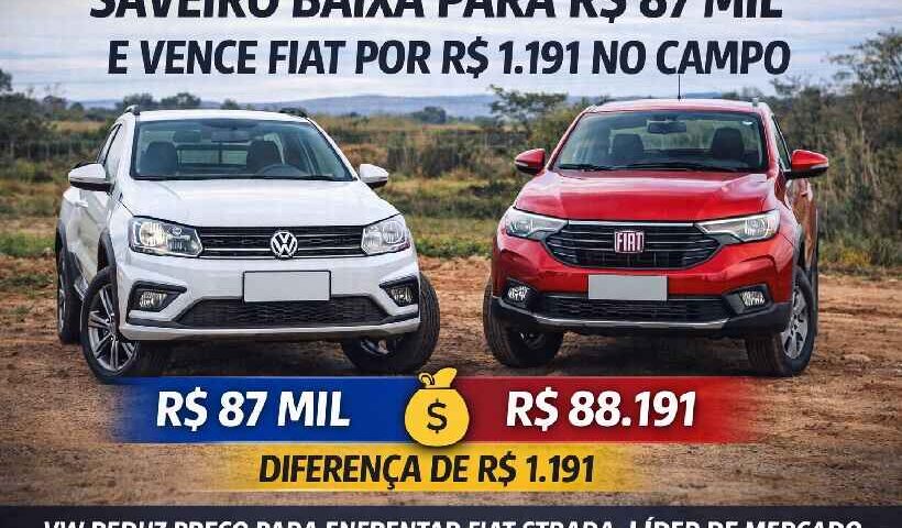 Saveiro baixa para R$ 87 mil