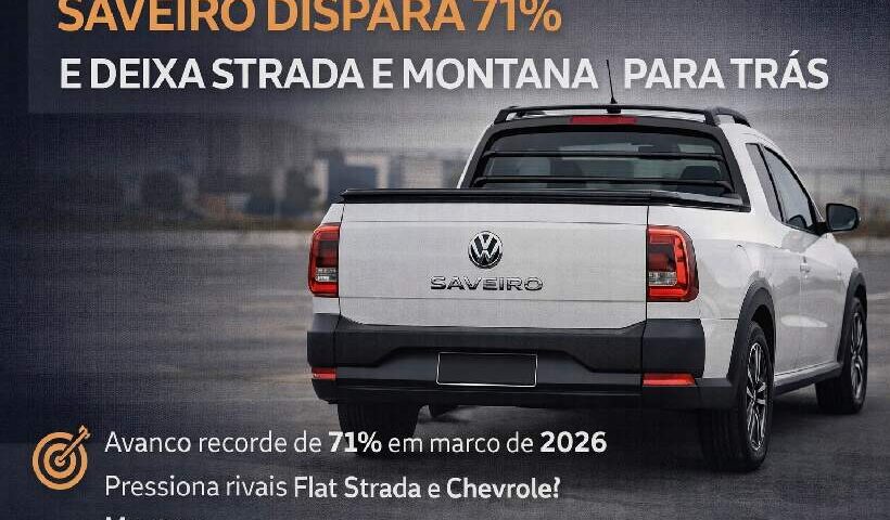 Saveiro surpreende em 2026