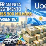 Uber anuncia investimento