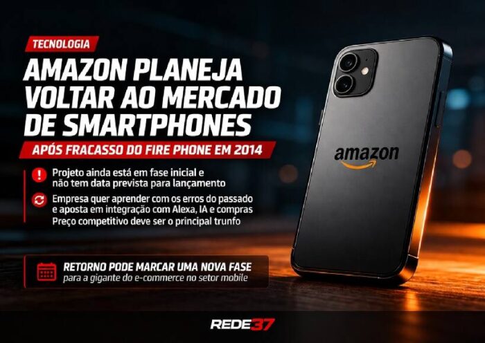 Amazon quer voltar ao jogo dos smartphones