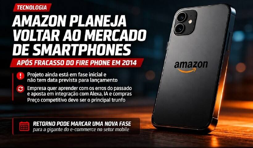 Amazon quer voltar ao jogo dos smartphones