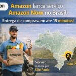 Amazon lança entrega em 15 minutos